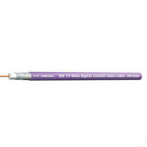 Cable BNC Coaxial Video Rollo 75M 4,50mm – HPC820 – PROEL