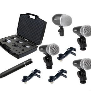 Set de microfonos para bateria de 5 piezas DMH5XL – Proel