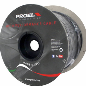 Cable Microfono Balanceado 100m – HPC250 BK – Proel