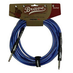 Cable de instrumentos Plug Plug 3m cable azul – BRV100lu3tb – Proel