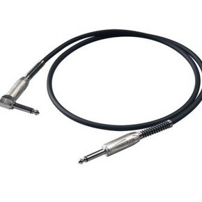 Cable de instrumentos Plug Plug Angulo Recto 3m – BULK120LU3 – Proel
