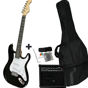 Wotan Bestla-Pack | Pack combo de guitarra eléctrica + Amplificador + Funda, strap, uñetas y cuerdas