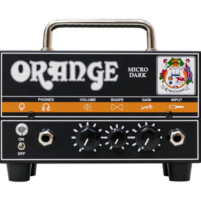 ORANGE OS-D-MD | Cabezal de Guitarra Micro Dark Hibrido 20 Watts ORANGE