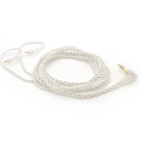 Cable estandar para in ear CTM 60″ Blanco – IEM CABLE CLEAR 60 – CTM