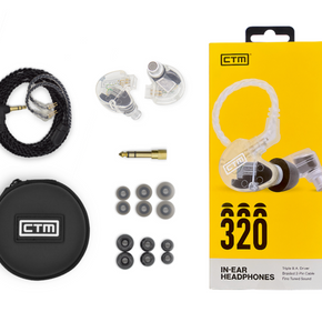 CTM – CE320 – Audifonos in ear 3 driver CLEARCaracterísticas de Producto