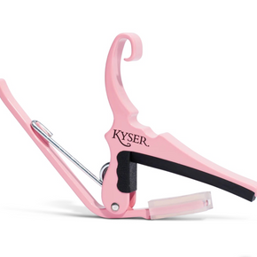Cejillo Cambio-Rapido para guitarras acusticas de 6 cuerdas, Rosa – KG6K – Kyser