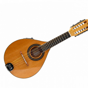 MANDOLINA ELECTROACÚSTICA DE 12 CUERDAS ACTIVA COLOR MADERA NATRUAL